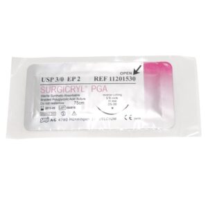 HILO PGA SOBRE ESTERIL 75 ml CON AGUJA