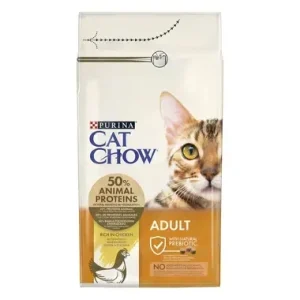 PURINA® CAT CHOW® Adulto Rico en Pollo