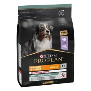 PURINA® PRO PLAN® Medium & Large SENSITIVE DIGESTION Grain Free Pavo