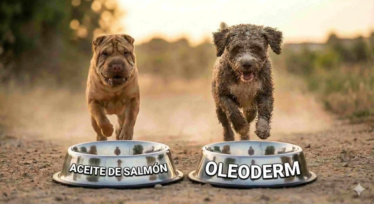 Oleoderm y aceite de salmón